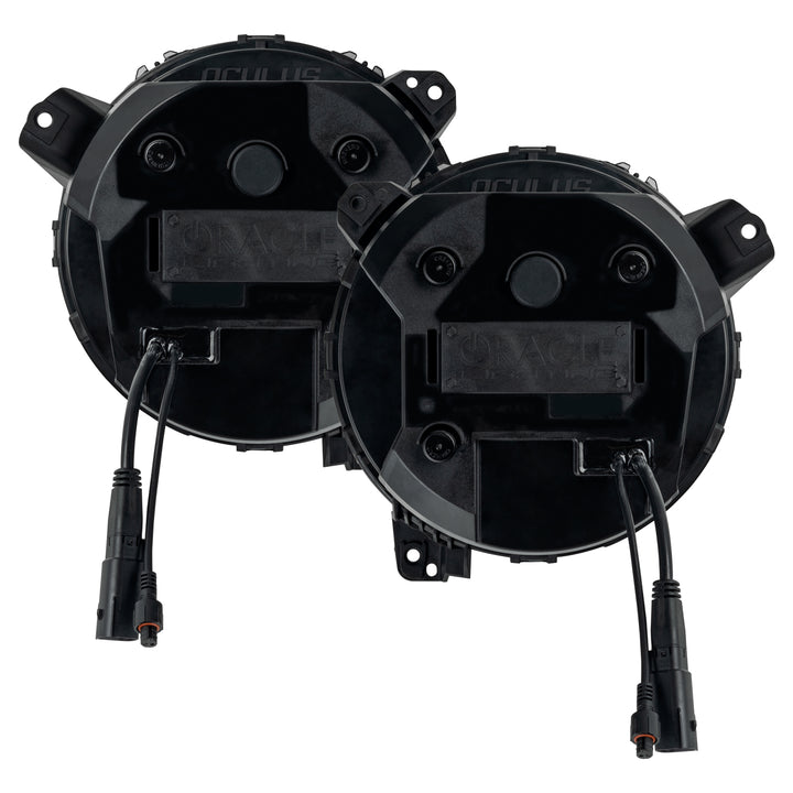 Oracle Lighting Oculus Bi-LED Headlamps for Jeep Wrangler JL & Gladiator JT - Graphite Metallic, 5500K