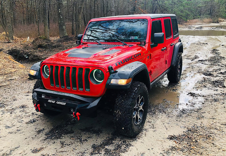 Oracle Lighting Oculus Bi-LED Headlight Assembly for Jeep Wrangler JL & Gladiator JT - 5500K