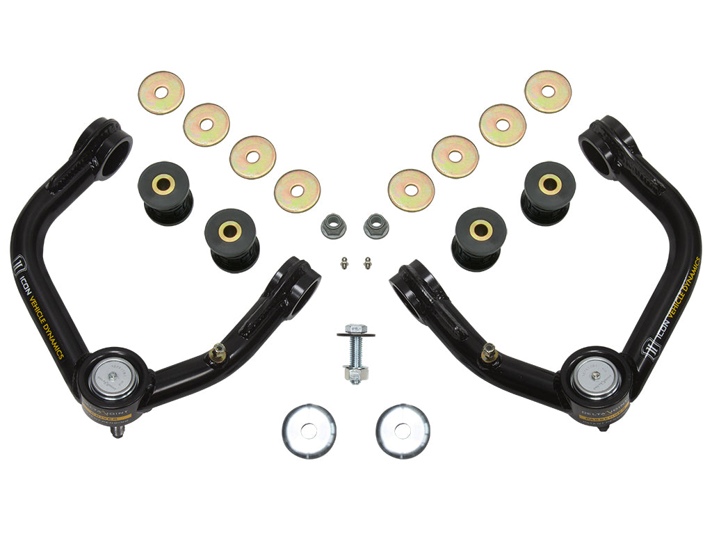 ICON Vehicle Dynamics Tubular Upper Control Arm Kit with Delta Joint for Toyota Tacoma & 4Runner (Part #58400DJ)