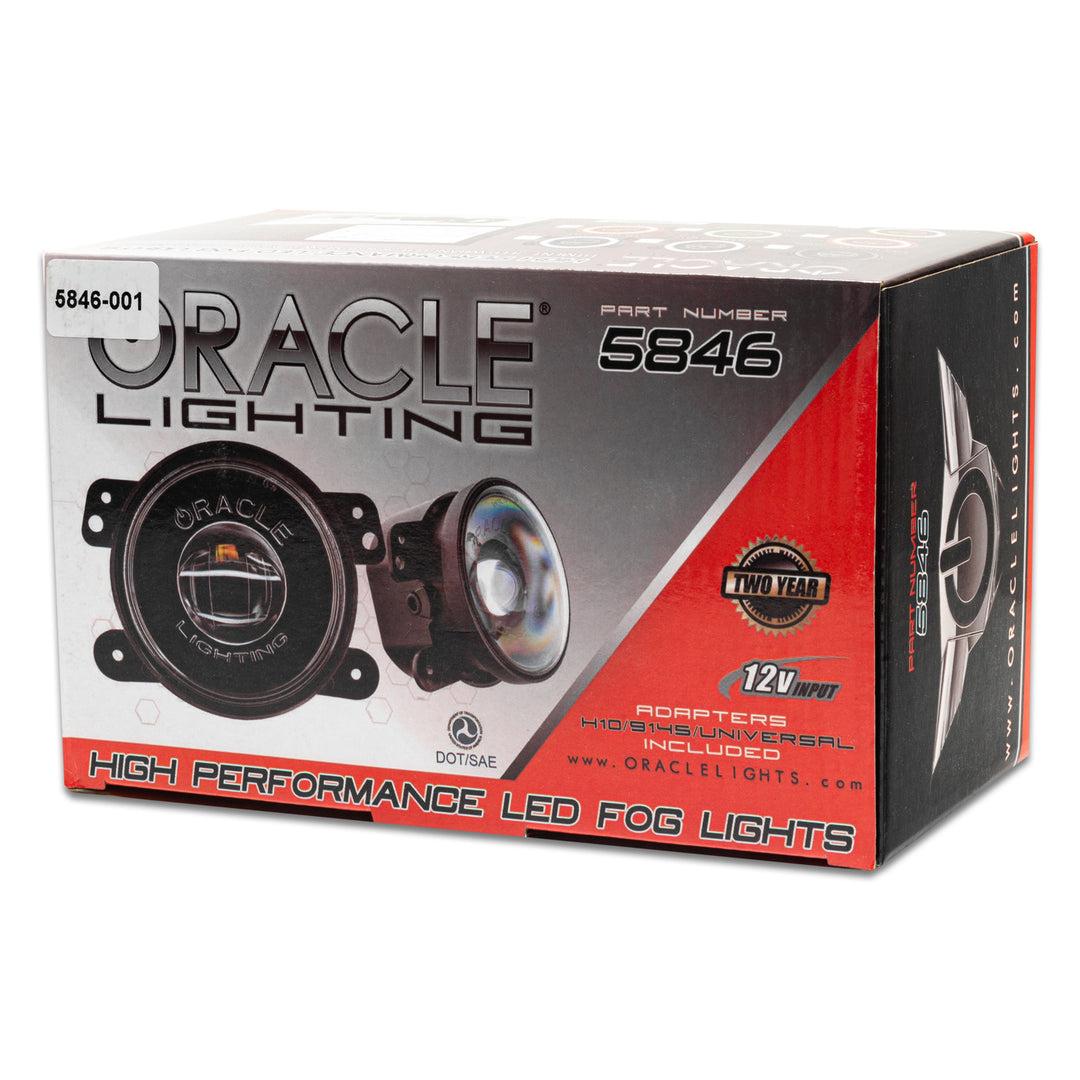 Oracle Lighting 5846-001 High Performance 20W LED Fog Lights for Jeep JK/JL/JT