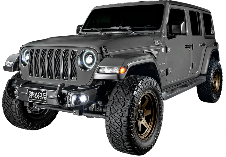 Oracle Lighting 5846-001 High Performance 20W LED Fog Lights for Jeep JK/JL/JT