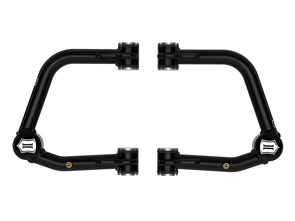 ICON Vehicle Dynamics 58461DJ Tubular Upper Control Arms with Delta Joint Pro for Toyota Tundra & Sequoia 2022-2026