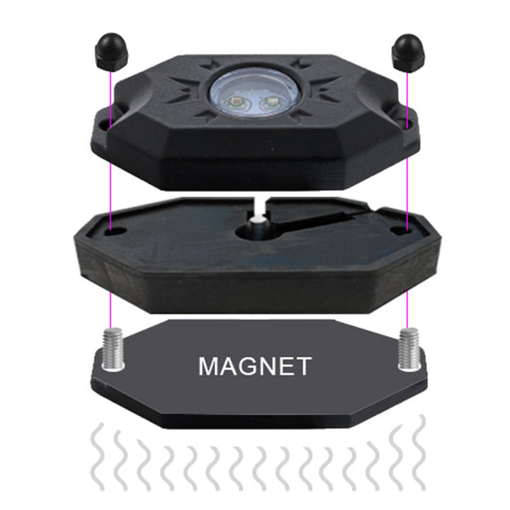 Oracle Lighting Magnetic Adapter Kit for LED Rock Lights – Model 5848-504