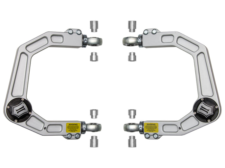 ICON Vehicle Dynamics 58550DJ Billet Front Upper Control Arm Kit with Delta Joint for Toyota Tacoma 2005-2023