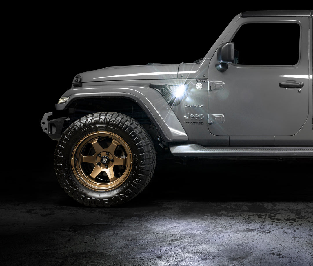 Oracle Lighting Sidetrack LED Lighting System for Jeep Wrangler JL and Gladiator JT