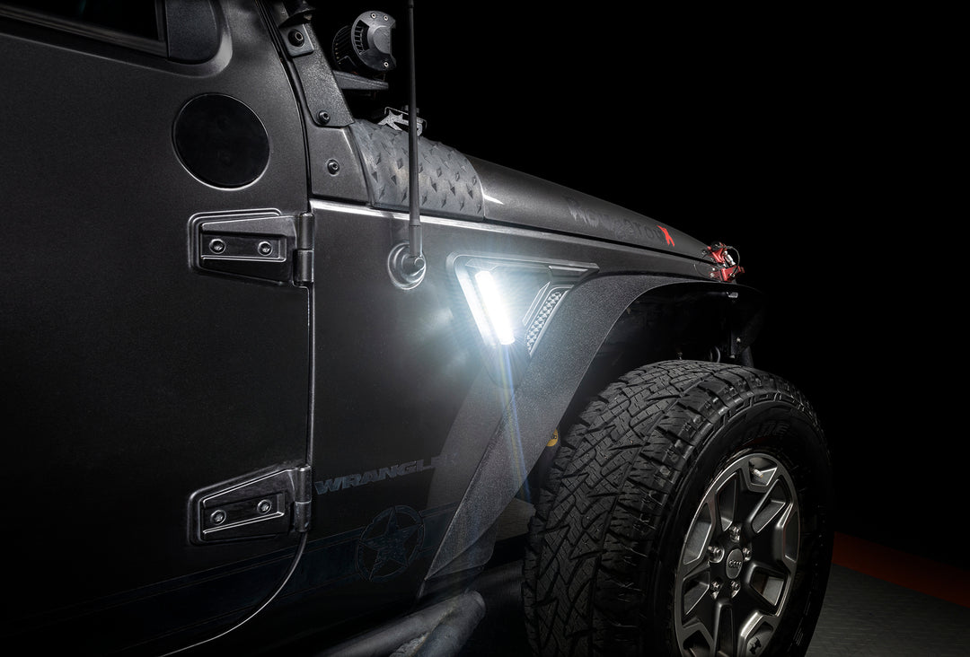 Oracle Lighting Sidetrack LED Lighting System for Jeep Wrangler JK – Model 5873-504