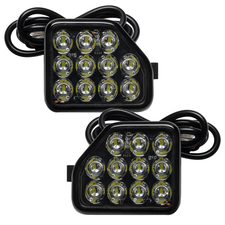 Oracle Lighting Rear Bumper LED Reverse Lights for Jeep Wrangler JL - 6000K, 22 LED High-Output Backup Lights