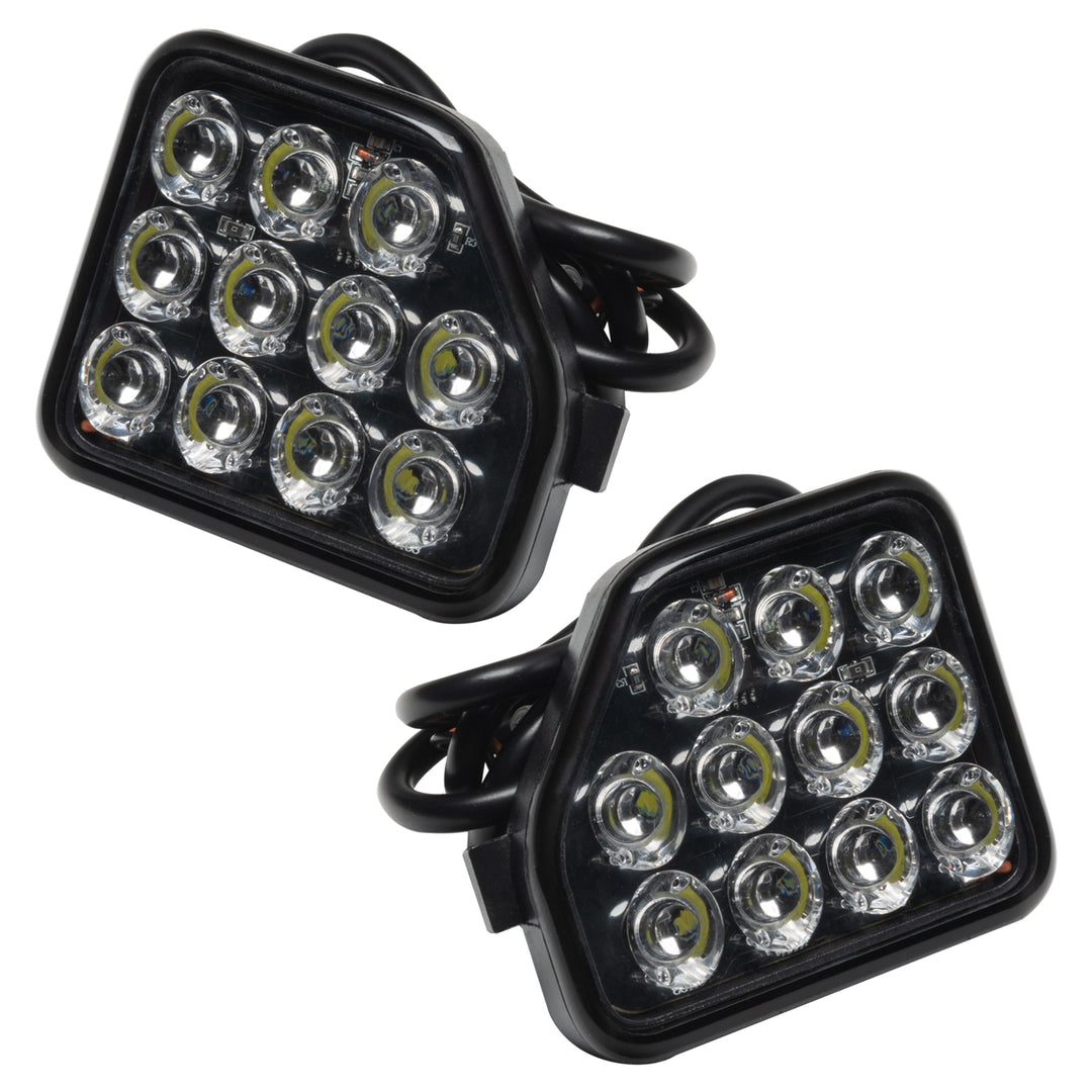 Oracle Lighting Rear Bumper LED Reverse Lights for Jeep Wrangler JL - 6000K, 22 LED High-Output Backup Lights
