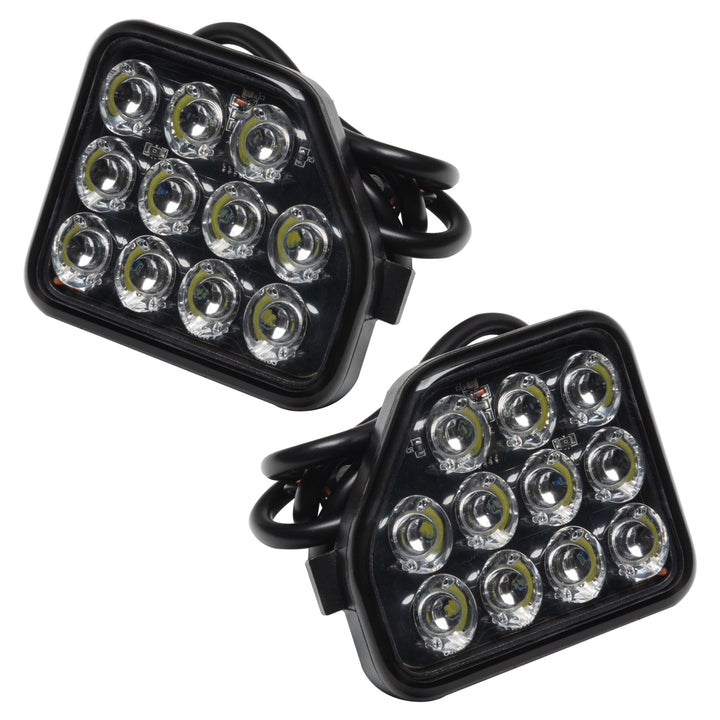 Oracle Lighting Rear Bumper LED Reverse Lights for Jeep Wrangler JL - 6000K, 22 LED High-Output Backup Lights