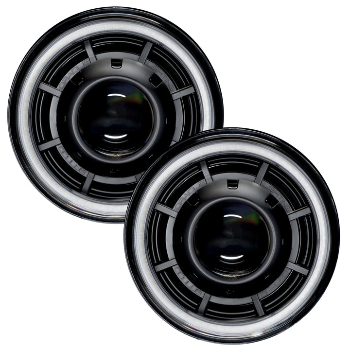 Oracle Lighting 5876-001 Oculus 7 Inch Bi-LED Projector Headlights for Jeep Wrangler JK