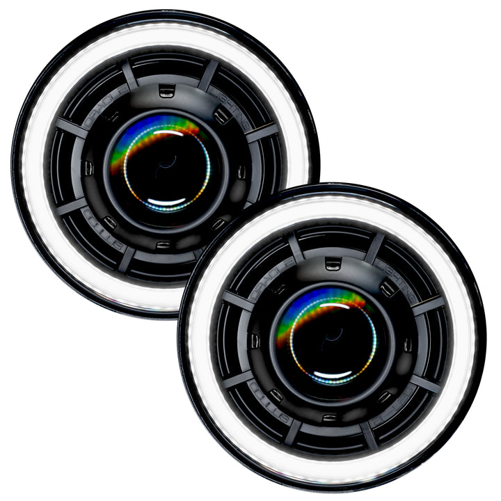 Oracle Lighting 5876-001 Oculus 7 Inch Bi-LED Projector Headlights for Jeep Wrangler JK