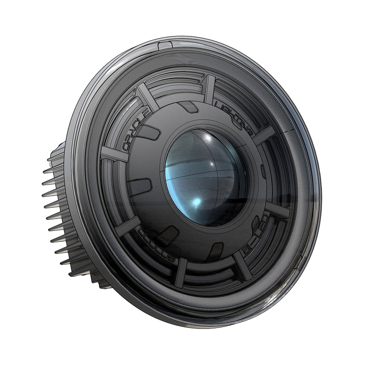 Oracle Lighting 5876-001 Oculus 7 Inch Bi-LED Projector Headlights for Jeep Wrangler JK