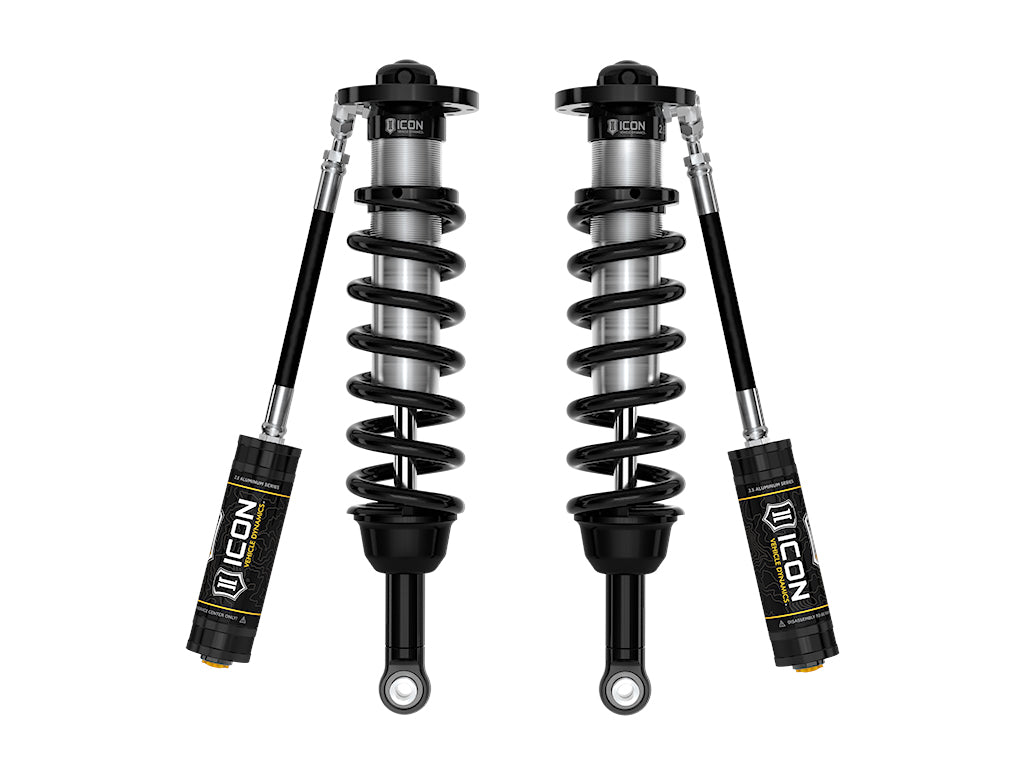 ICON Vehicle Dynamics 58770 V.S. 2.5 Series Coilover Kit for Toyota Tundra and Sequoia, Front, Remote Reservoir, Pair