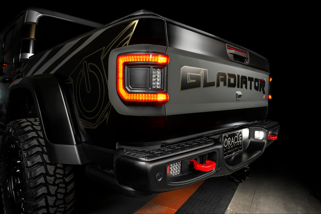 Oracle Lighting 5882-504 Flush Mount LED Tail Lights for Jeep Gladiator JT