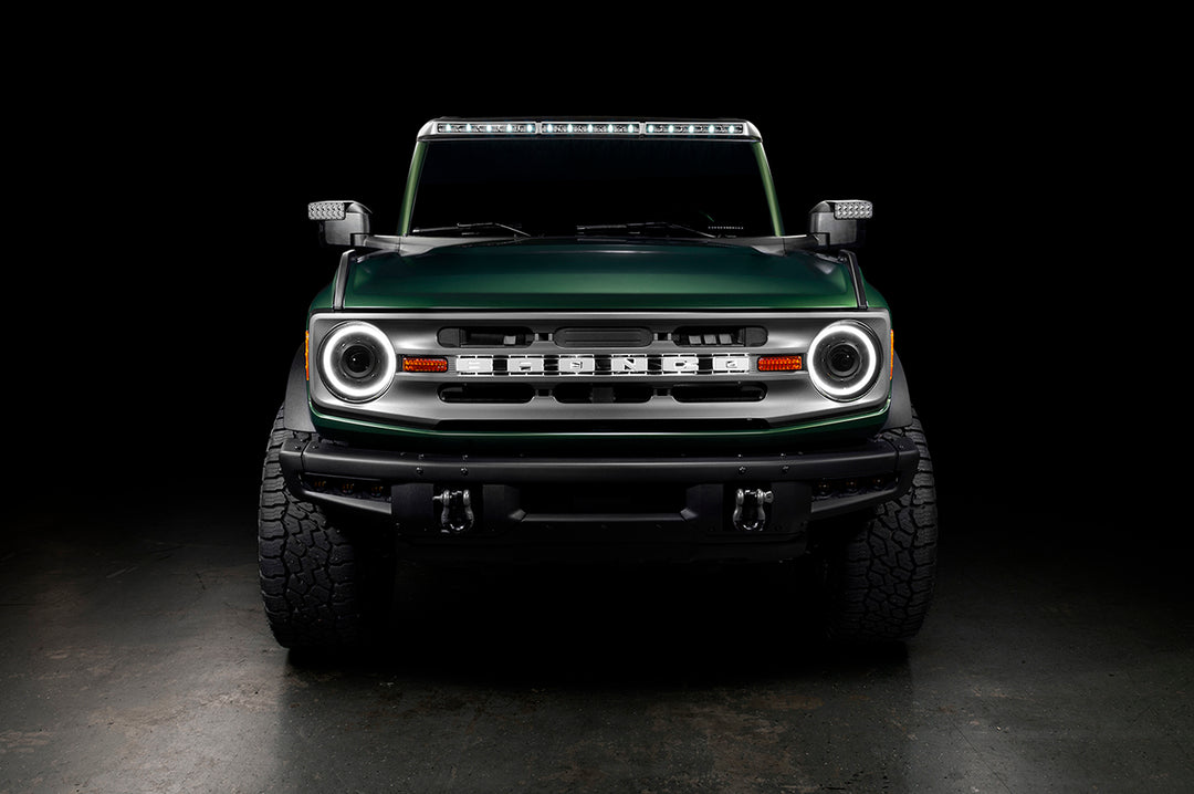 Oracle Lighting Oculus Bi-LED Headlight Assembly for 2021+ Ford Bronco - White LED with 5200 Lumens
