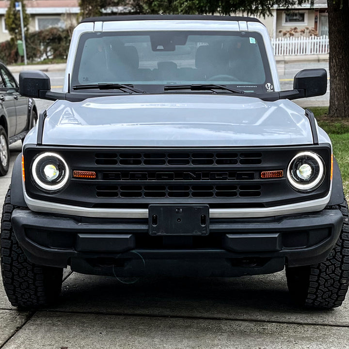 Oracle Lighting Oculus Bi-LED Headlight Assembly for 2021+ Ford Bronco - White LED with 5200 Lumens