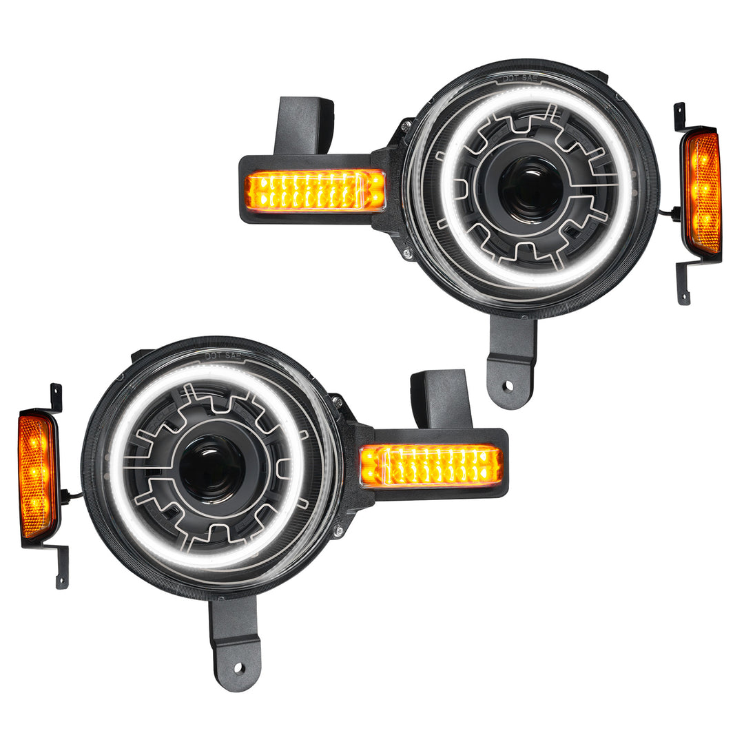 Oracle Lighting 5886-111 Heated LED Headlight Assembly for Ford Bronco (2021+)