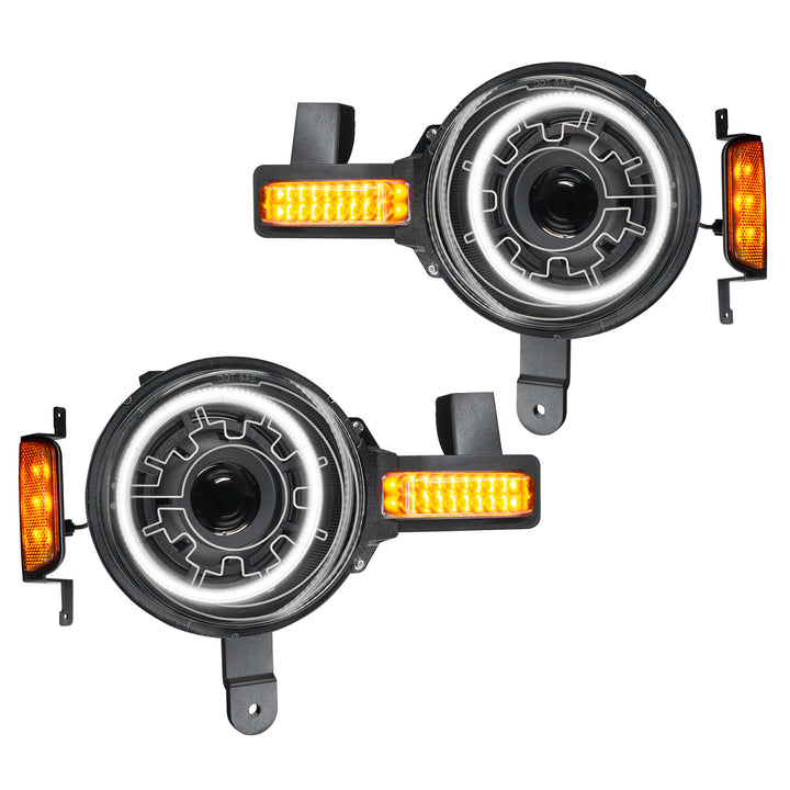 Oracle Lighting 5886-111 Heated LED Headlight Assembly for Ford Bronco (2021+)