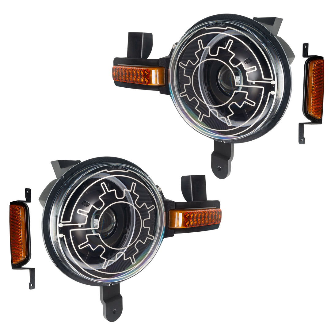 Oracle Lighting 5886-111 Heated LED Headlight Assembly for Ford Bronco (2021+)