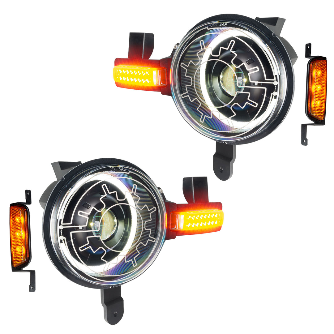 Oracle Lighting 5886-111 Heated LED Headlight Assembly for Ford Bronco (2021+)