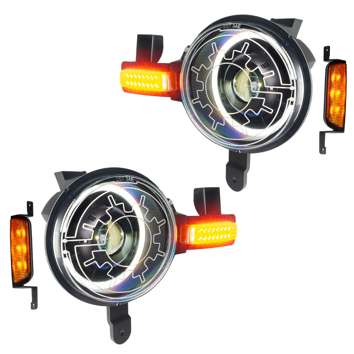 Oracle Lighting 5886-111 Heated LED Headlight Assembly for Ford Bronco (2021+)
