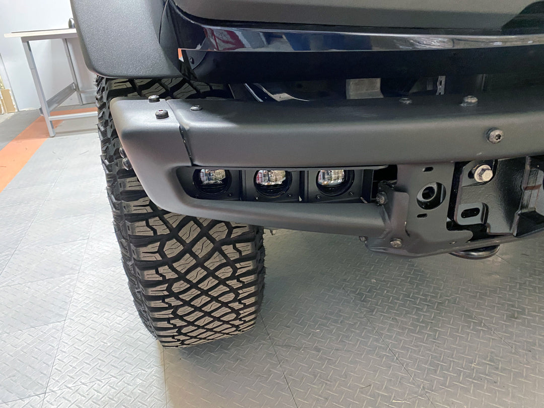 Oracle Lighting 5890-001 Ford Bronco Triple LED Fog Light Kit for Steel Bumper - White