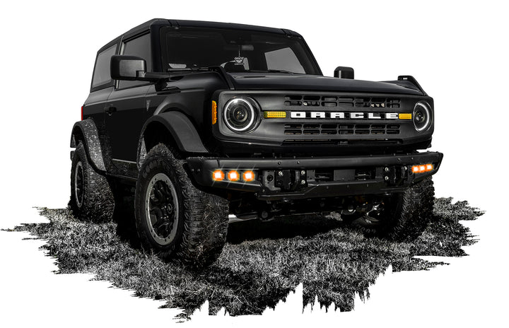 Oracle Lighting 5890-005 Triple LED Fog Light Kit for Ford Bronco (2021-2025) – Amber