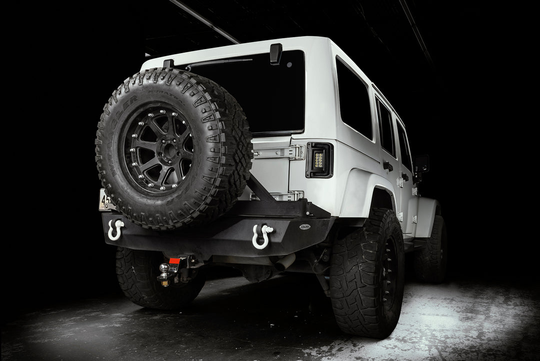 Oracle Lighting Black Series Flush Mount LED Tail Lights for Jeep Wrangler JK – Tinted Lens