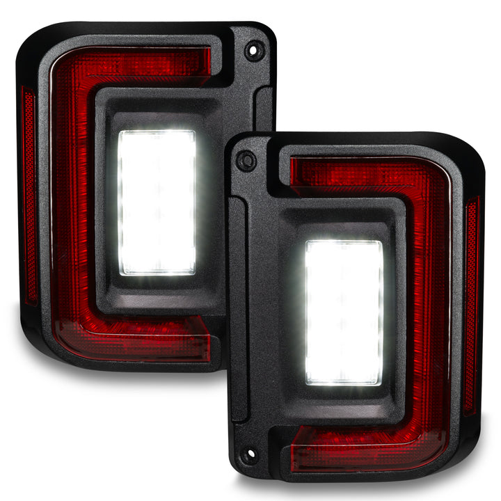 Oracle Lighting 5891-504 Flush Mount LED Tail Light Assembly for Jeep Wrangler JK