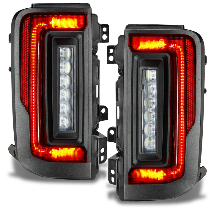 Oracle Lighting Black Series Flush Mount Tail Light Assembly for Ford Bronco (2021-2025) with Tinted Lens
