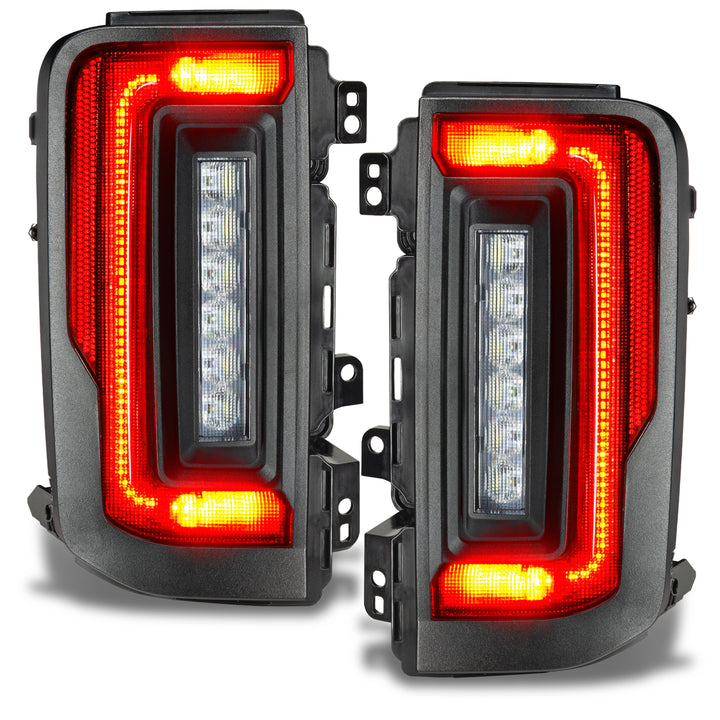 Oracle Lighting Black Series Flush Mount Tail Light Assembly for Ford Bronco (2021-2025) with Tinted Lens