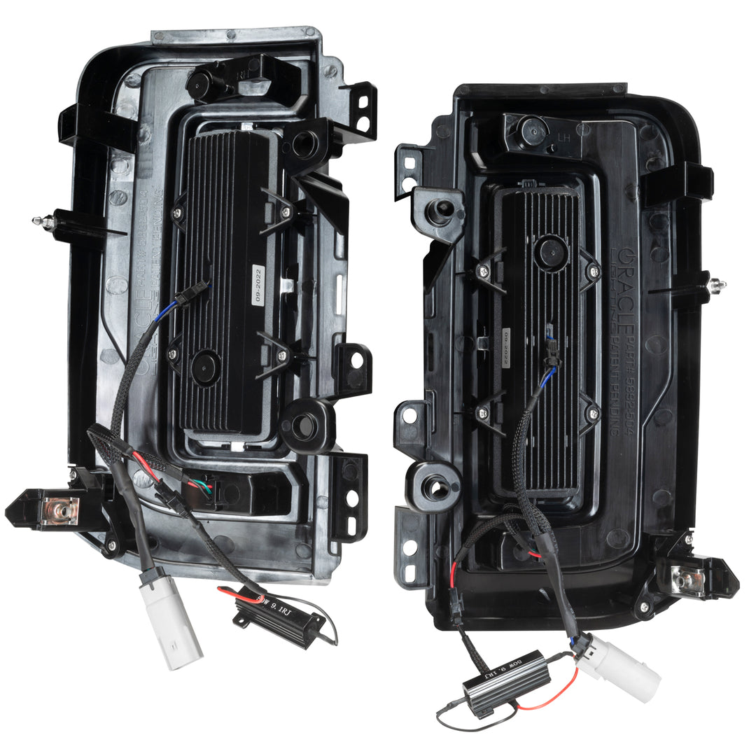 Oracle Lighting Black Series Flush Mount Tail Light Assembly for Ford Bronco (2021-2025) with Tinted Lens