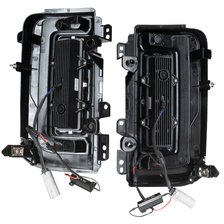 Oracle Lighting Black Series Flush Mount Tail Light Assembly for Ford Bronco (2021-2025) with Tinted Lens