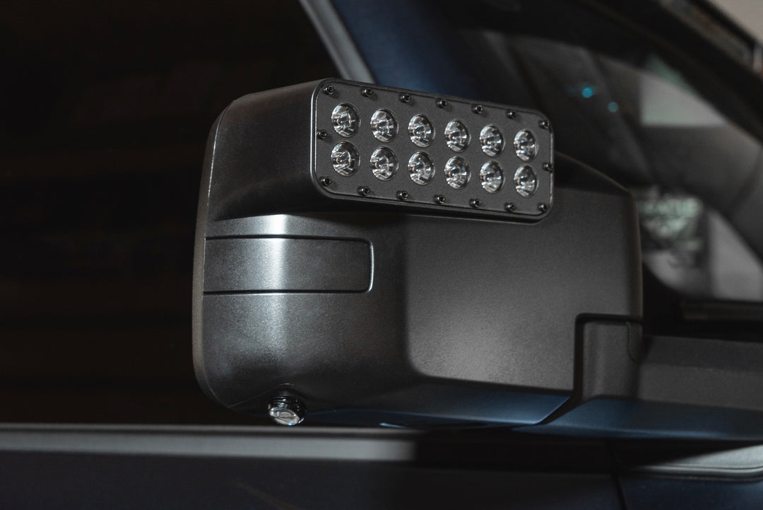 Oracle Lighting Ford Bronco Puddle Light Upgrade with Off-Road Side Mirror Ditch Lights - White