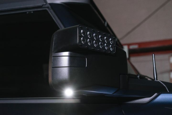 Oracle Lighting Ford Bronco Puddle Light Upgrade with Off-Road Side Mirror Ditch Lights - White