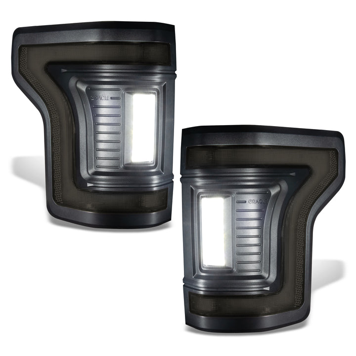 Oracle Lighting Black Series Flush Style Led Tail Lights For 2015 2020 Ford F 150