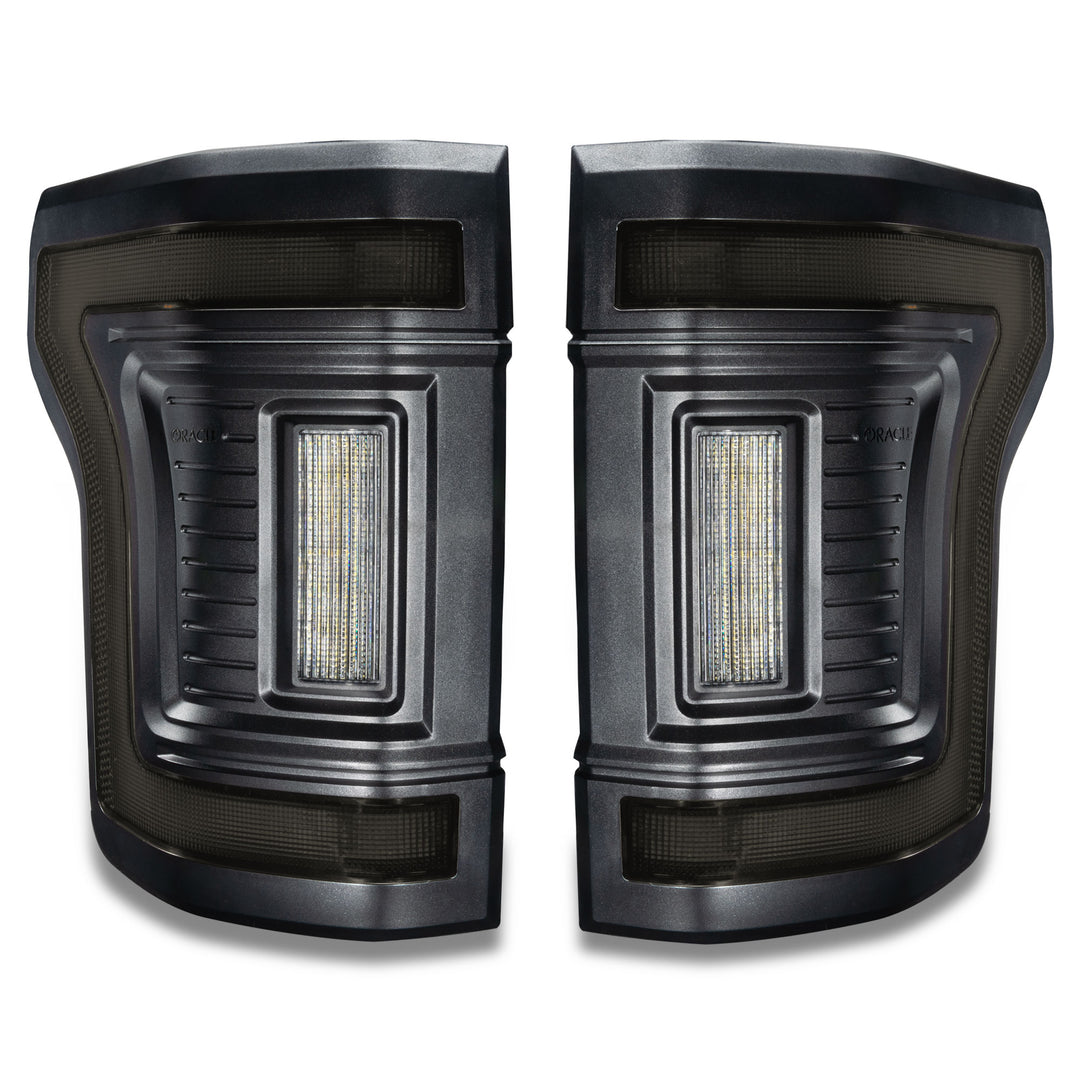 Oracle Lighting Black Series Flush Style Led Tail Lights For 2015 2020 Ford F 150