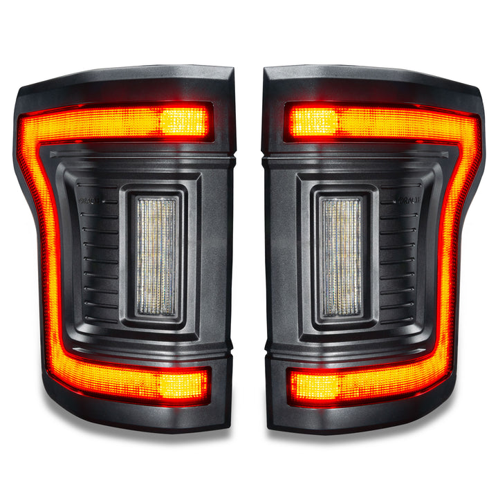 Oracle Lighting Black Series Flush Style Led Tail Lights For 2015 2020 Ford F 150
