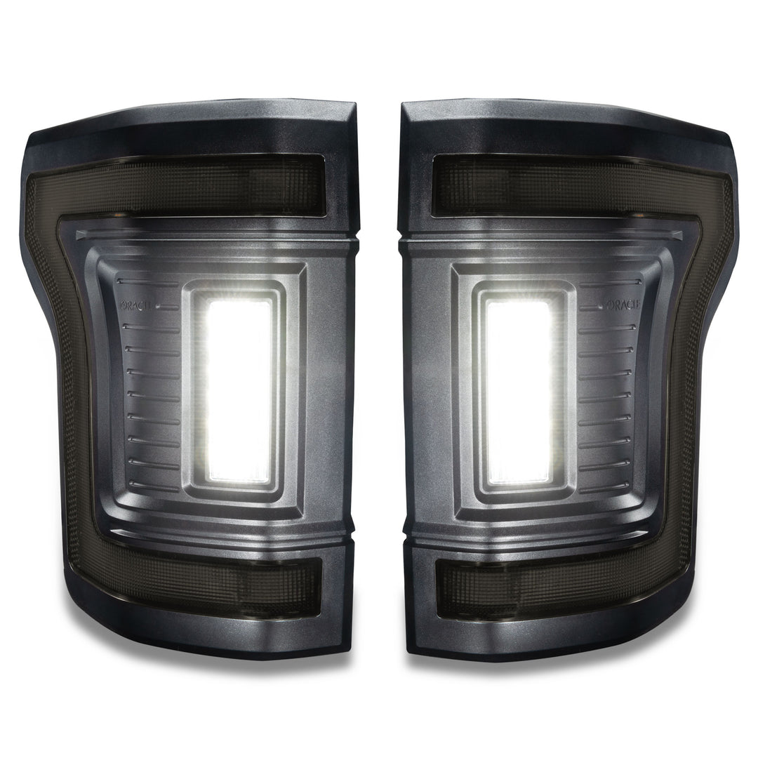 Oracle Lighting Black Series Flush Style Led Tail Lights For 2015 2020 Ford F 150