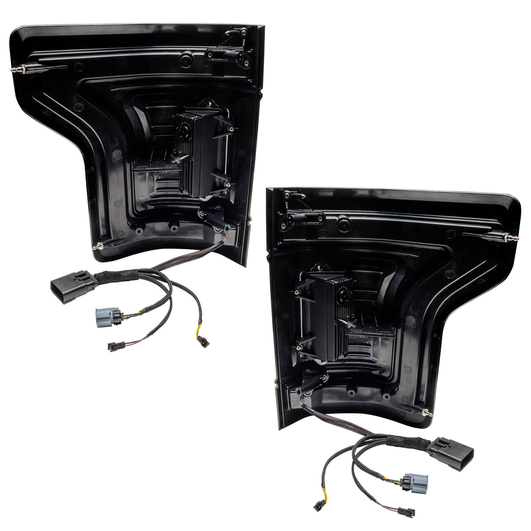 Oracle Lighting Black Series Flush Style Led Tail Lights For 2015 2020 Ford F 150