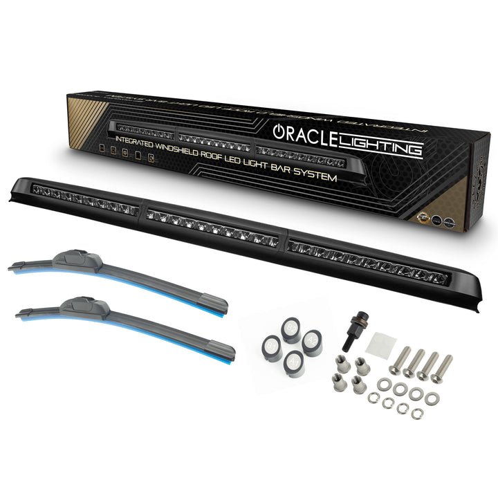 Oracle Lighting 5917-023 Integrated Windshield Roof Light Bar System for Jeep Wrangler JL & Gladiator