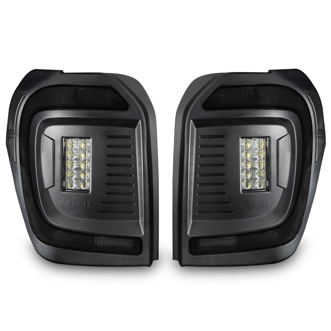 Oracle Lighting Black Series Flush LED Tail Lights for Toyota 4Runner 2014-2023 – Tinted Lens, Sequential Turn Signals