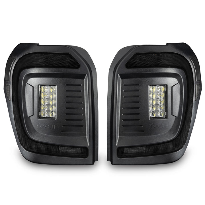 Oracle Lighting Black Series Flush LED Tail Lights for Toyota 4Runner 2014-2023 – Tinted Lens, Sequential Turn Signals