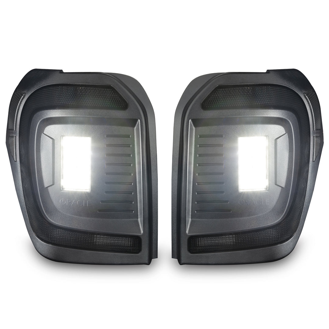 Oracle Lighting Black Series Flush LED Tail Lights for Toyota 4Runner 2014-2023 – Tinted Lens, Sequential Turn Signals