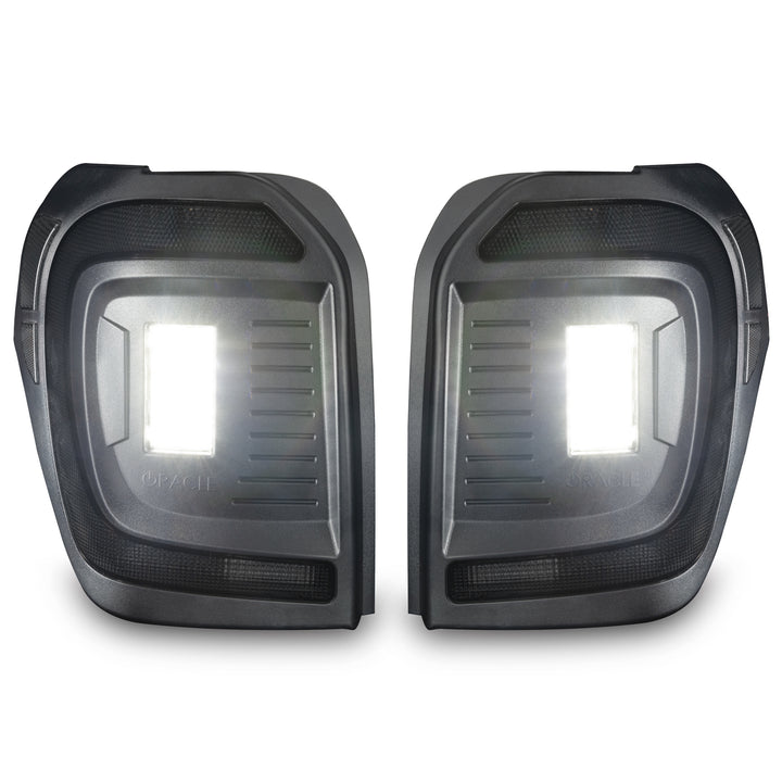 Oracle Lighting Black Series Flush LED Tail Lights for Toyota 4Runner 2014-2023 – Tinted Lens, Sequential Turn Signals