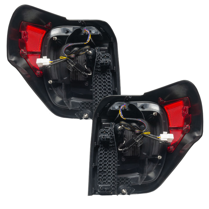 Oracle Lighting Black Series Flush LED Tail Lights for Toyota 4Runner 2014-2023 – Tinted Lens, Sequential Turn Signals