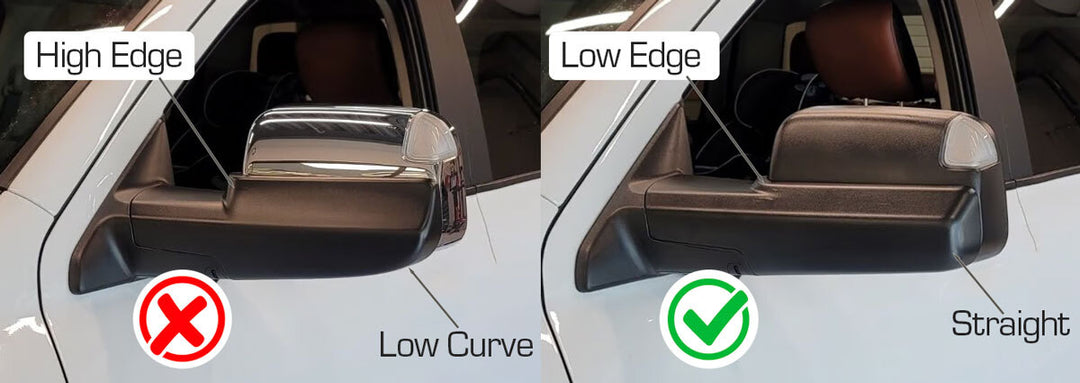 Oracle Lighting 5922-001 Off-Road Side Mirror Ditch Lights for Ram 1500/2500/3500 (2010-2024) with 24 Cree LEDs and 6000K Bright White Light