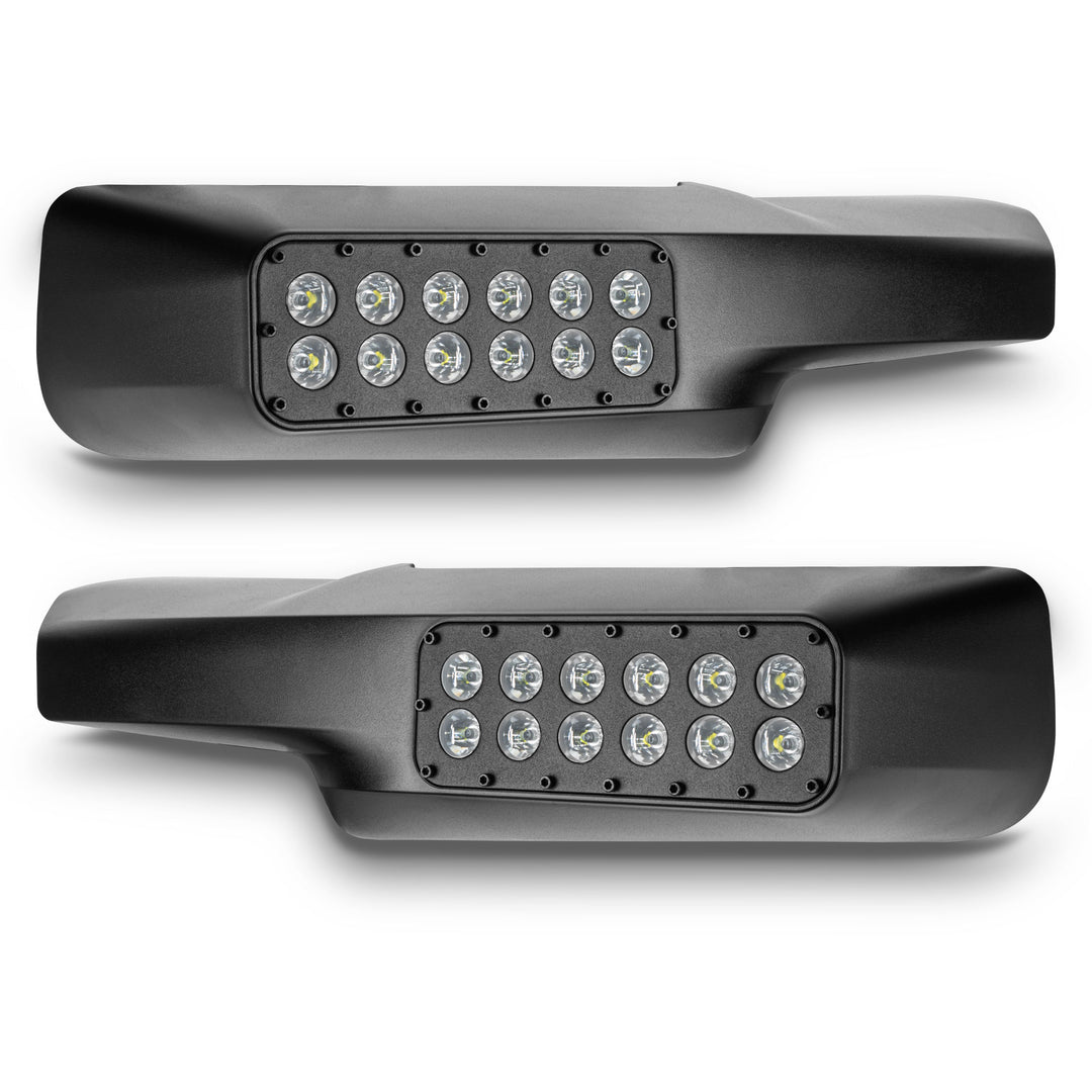 Oracle Lighting 5922-001 Off-Road Side Mirror Ditch Lights for Ram 1500/2500/3500 (2010-2024) with 24 Cree LEDs and 6000K Bright White Light