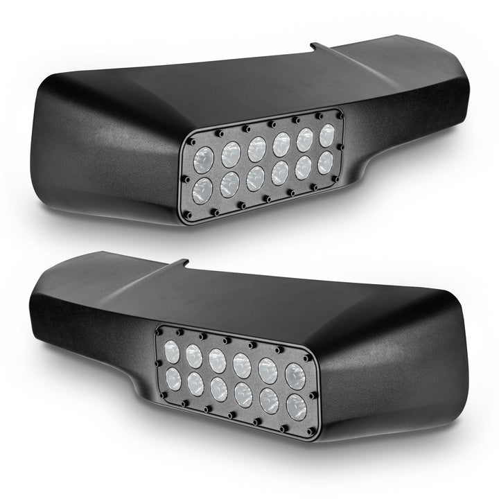 Oracle Lighting 5922-001 Off-Road Side Mirror Ditch Lights for Ram 1500/2500/3500 (2010-2024) with 24 Cree LEDs and 6000K Bright White Light
