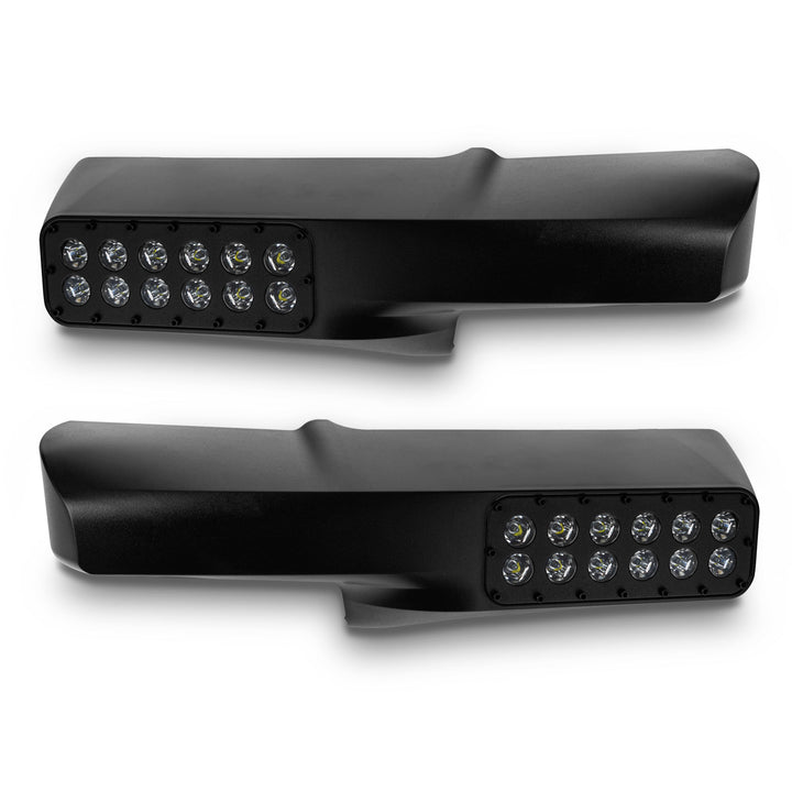 Oracle Lighting 5922-001 Off-Road Side Mirror Ditch Lights for Ram 1500/2500/3500 (2010-2024) with 24 Cree LEDs and 6000K Bright White Light